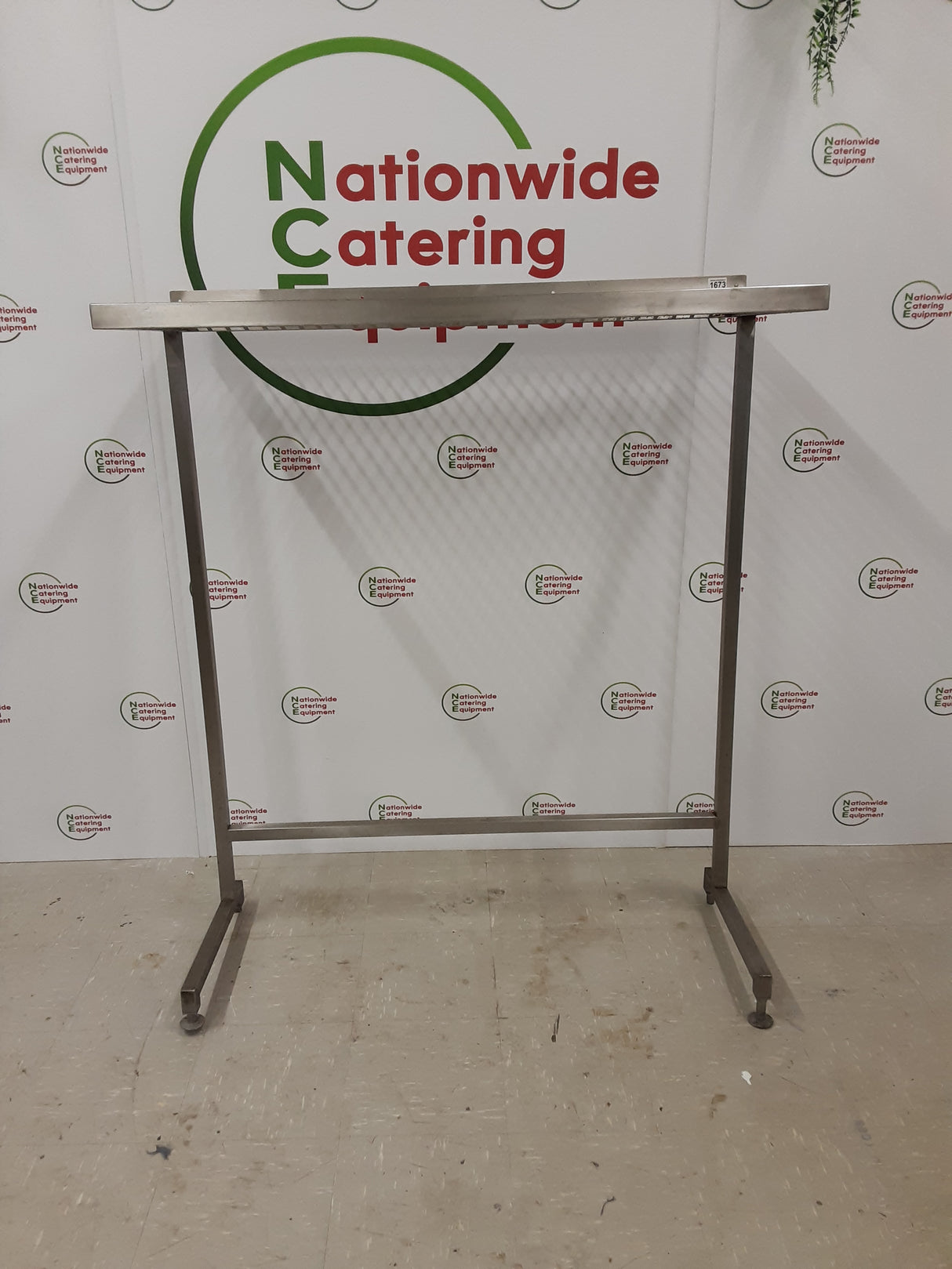 Stainless Steel Over Table/Over Stove Pan Shelf, 120cm (1673)