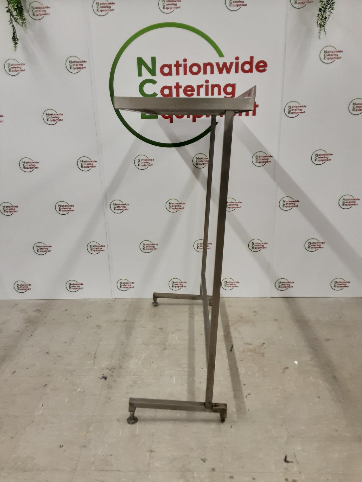 Stainless Steel Over Table/Over Stove Pan Shelf, 120cm (1673)