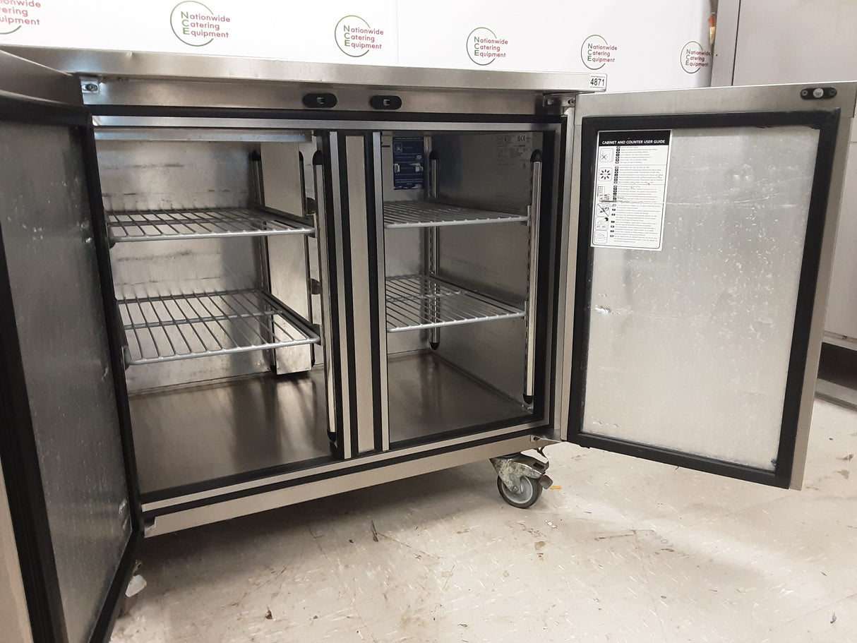 Foster 2024 Manufactured G3 Ecopro Two Door Flat Counter Fridge, 142cm (NCE4871)