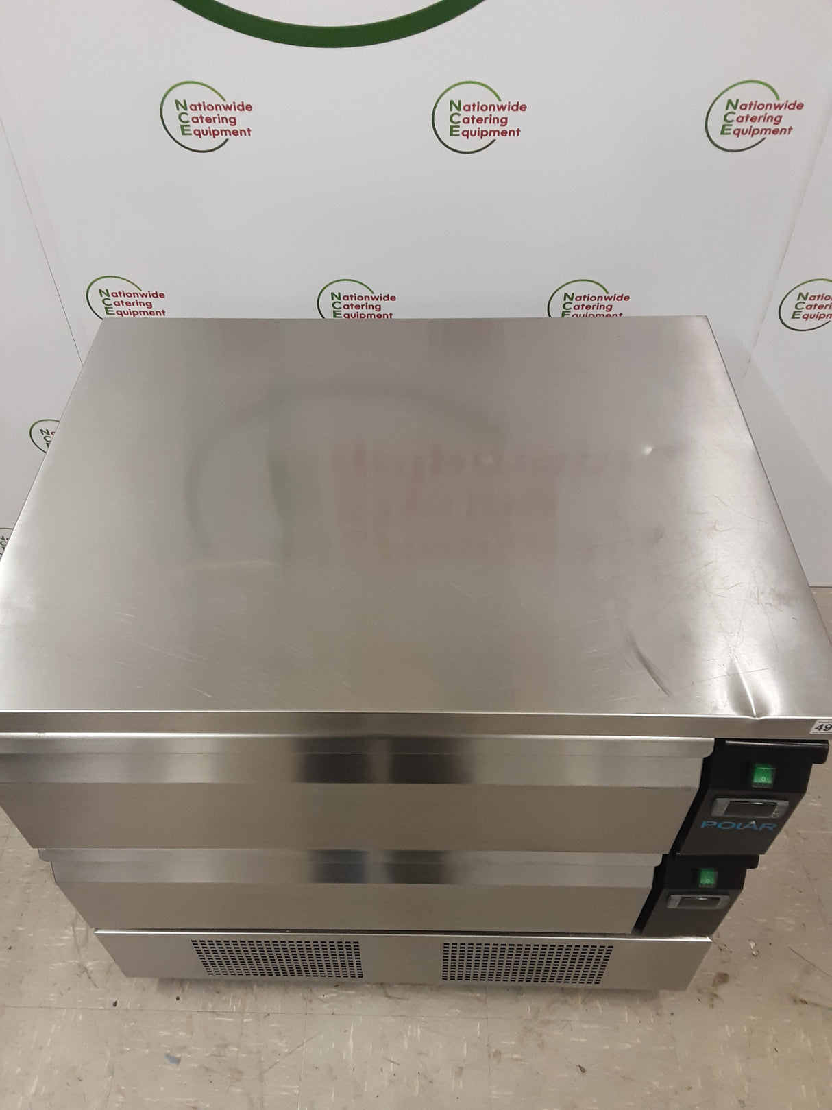 Polar U Series Two Drawer Counter Freezer (NCE4940)