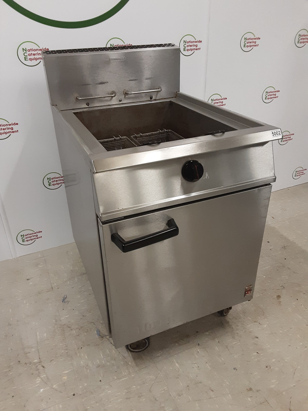 Falcon Dominator Large Single Tank/Double Basket Fryer, Natural Gas (NCE5002)