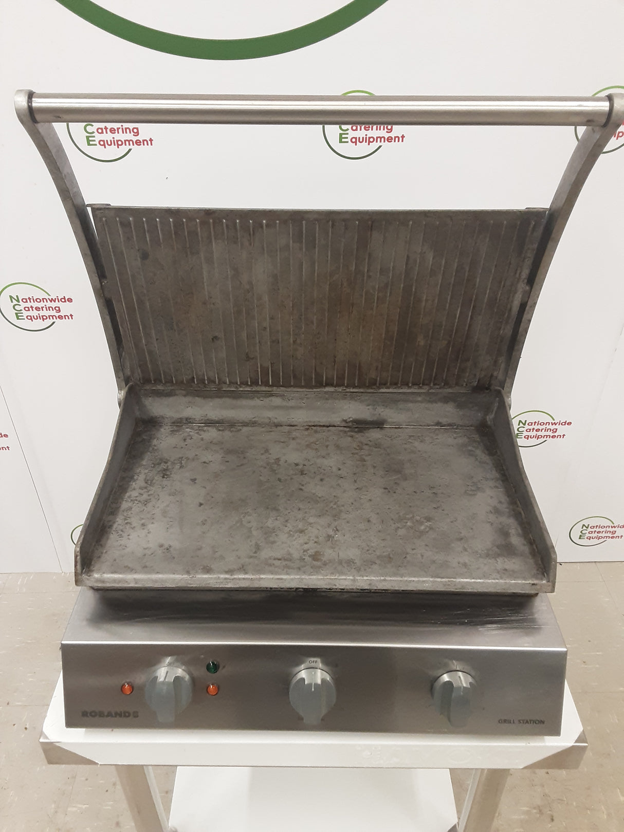 Roband Large Single Contact / Panini Grill, Model- GSA815-UK 8 (NCE5121)