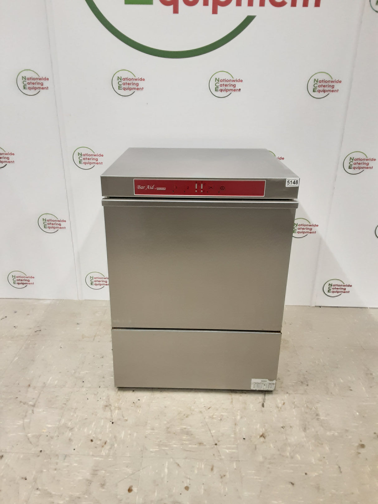 Bar Aid Undercounter Dishwasher 1 Phase / 32amp (NCE5148)