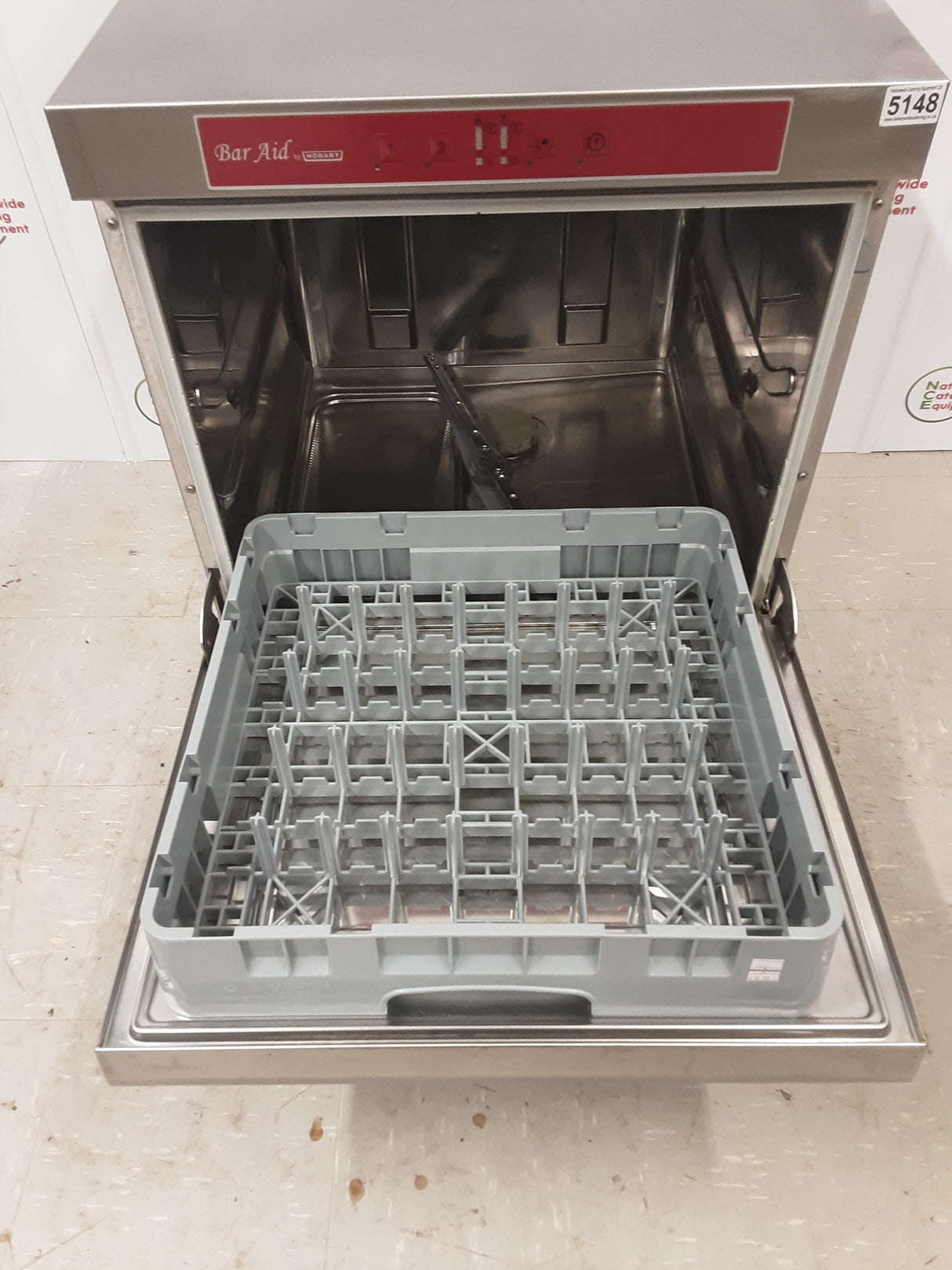 Bar Aid Undercounter Dishwasher 1 Phase / 32amp (NCE5148)