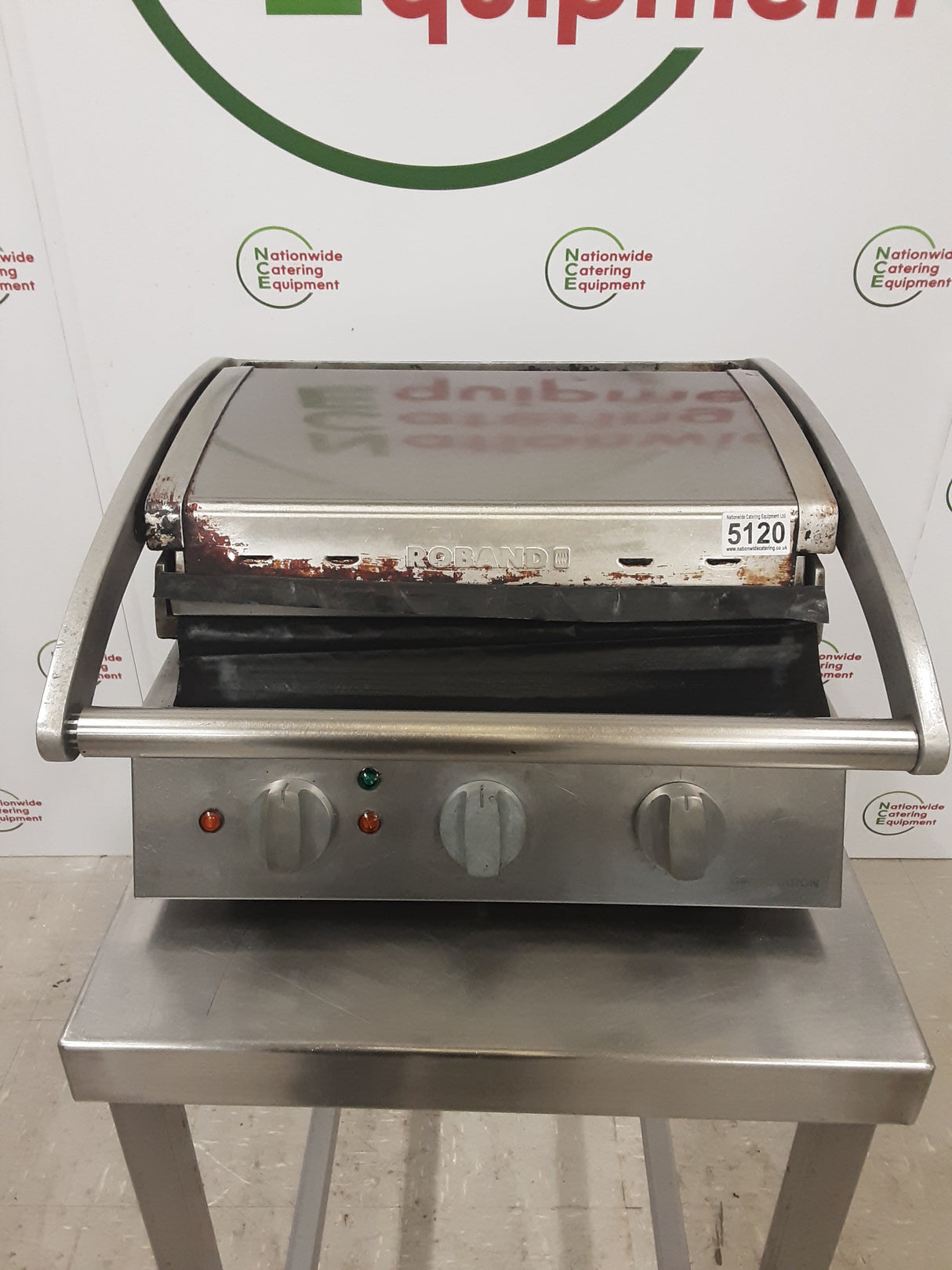 Roband Single Contact / Panini Grill, Model-GSA610-UK 6 (NCE5120)