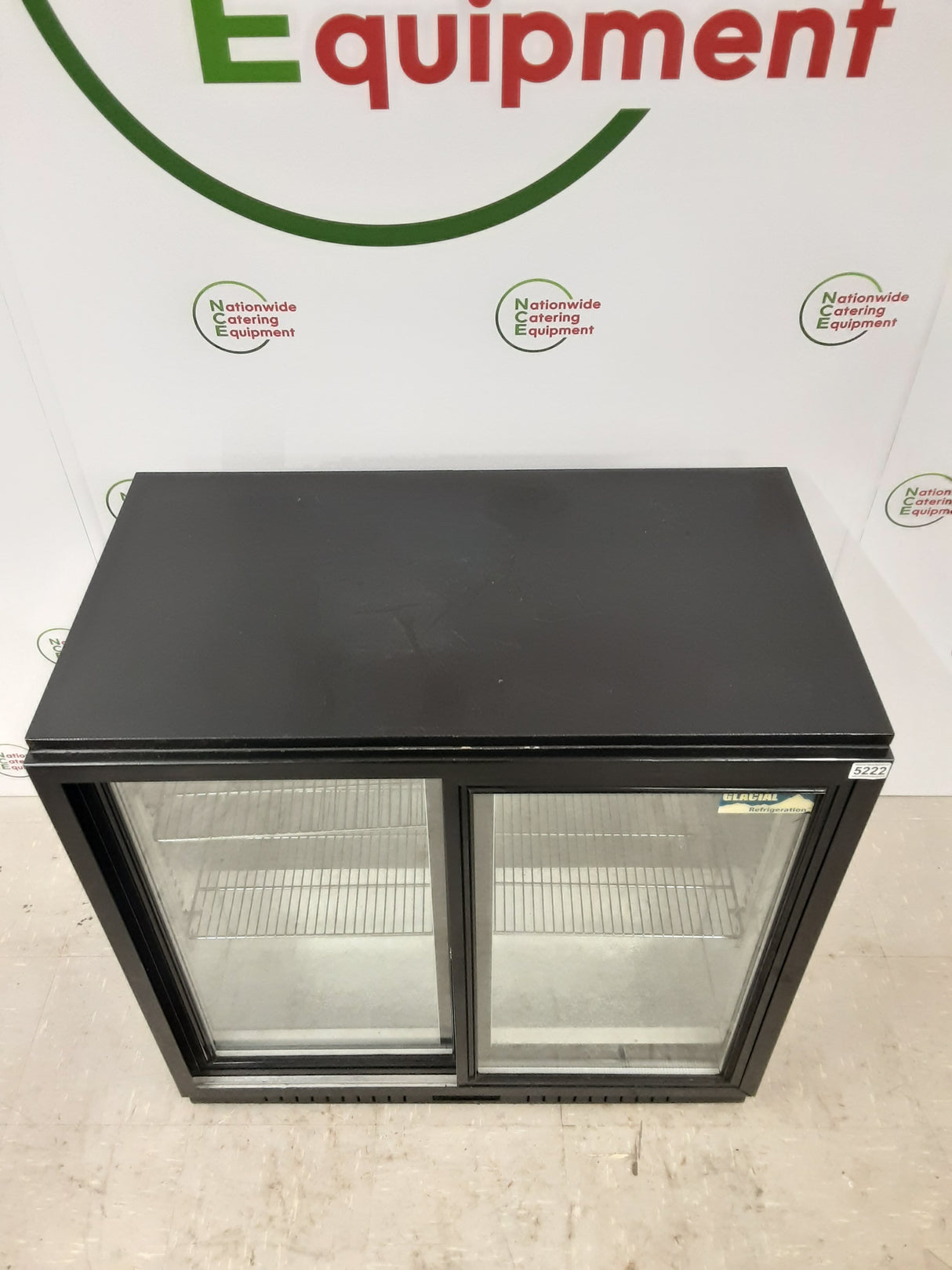 Glacial Two Sliding Door Bottle Cooler, Model-ICB21AS (NCE5222)