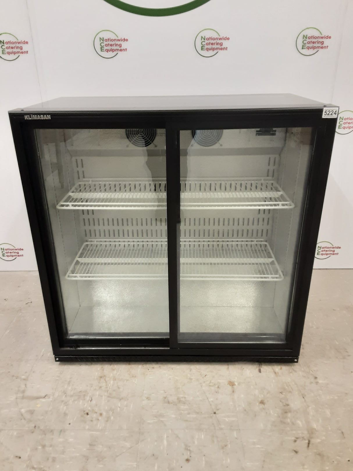Klimasan Two Sliding Door Bottle Cooler, Model-Midi Cooler (NCE5224)