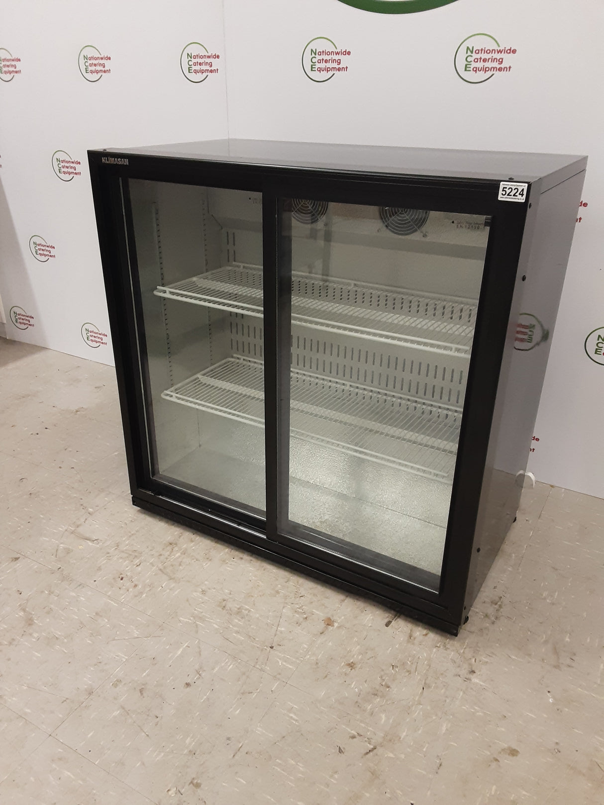 Klimasan Two Sliding Door Bottle Cooler, Model-Midi Cooler (NCE5224)