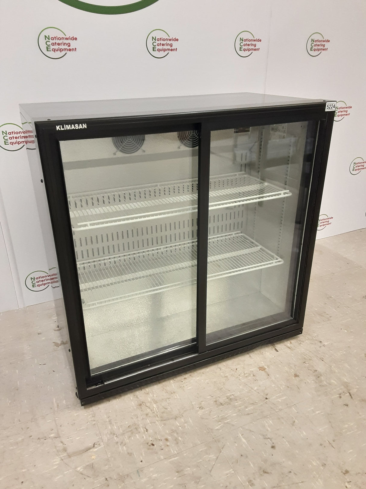 Klimasan Two Sliding Door Bottle Cooler, Model-Midi Cooler (NCE5224)