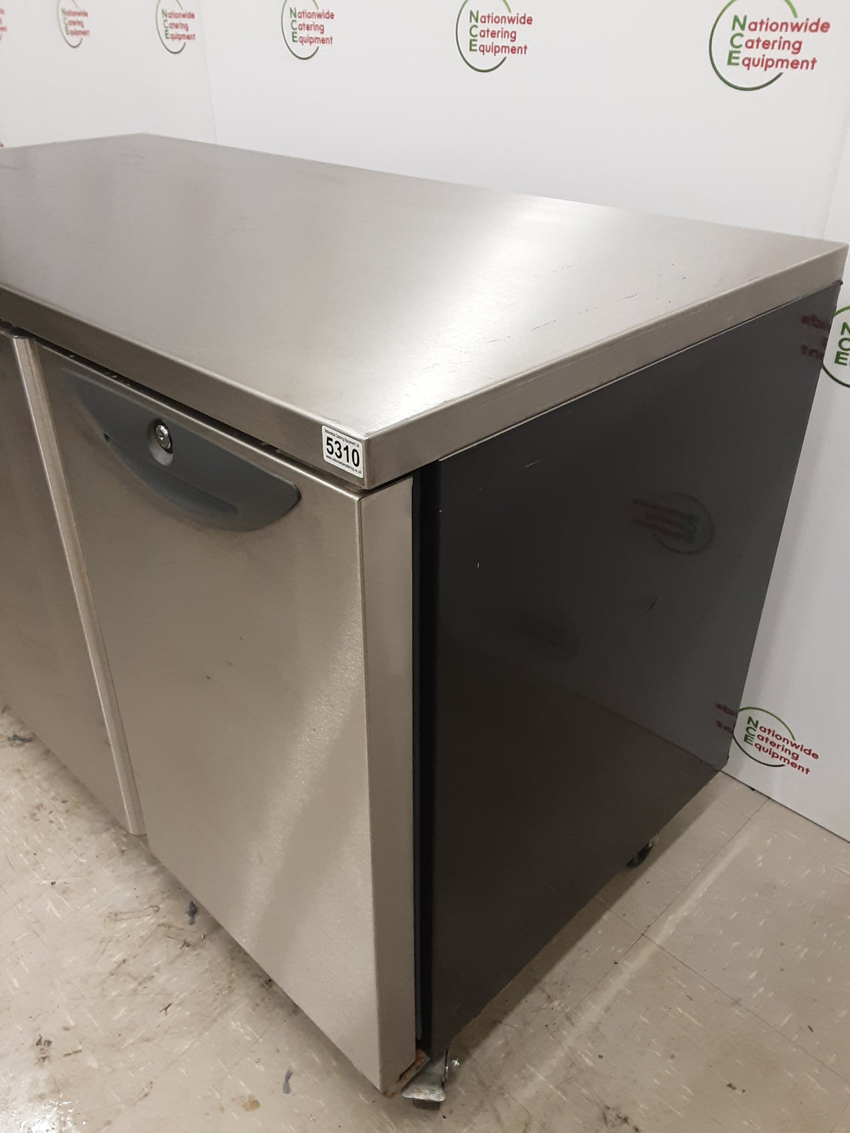 Un-Used / B-Grade Williams Two Door Counter Fridge, 140cm, Model HO2SS (NCE5310)