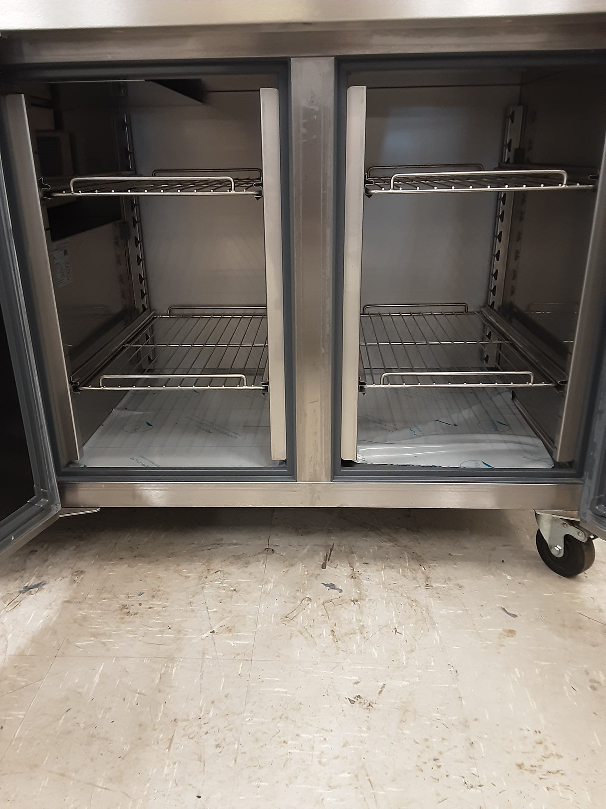 Un-Used / B-Grade Williams Two Door Counter Fridge, 140cm, Model HO2SS (NCE5310)