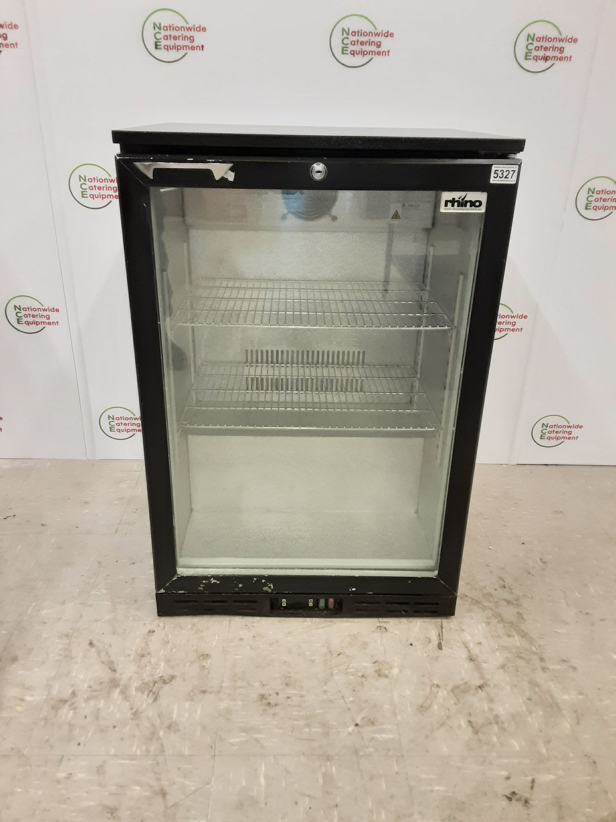 Rhino Single Door Bottle Cooler-CLEARANCE (NCE5327)
