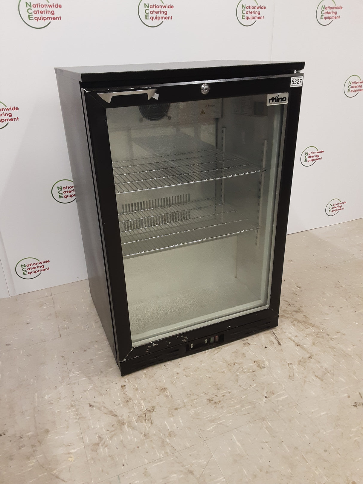 Rhino Single Door Bottle Cooler-CLEARANCE (NCE5327)