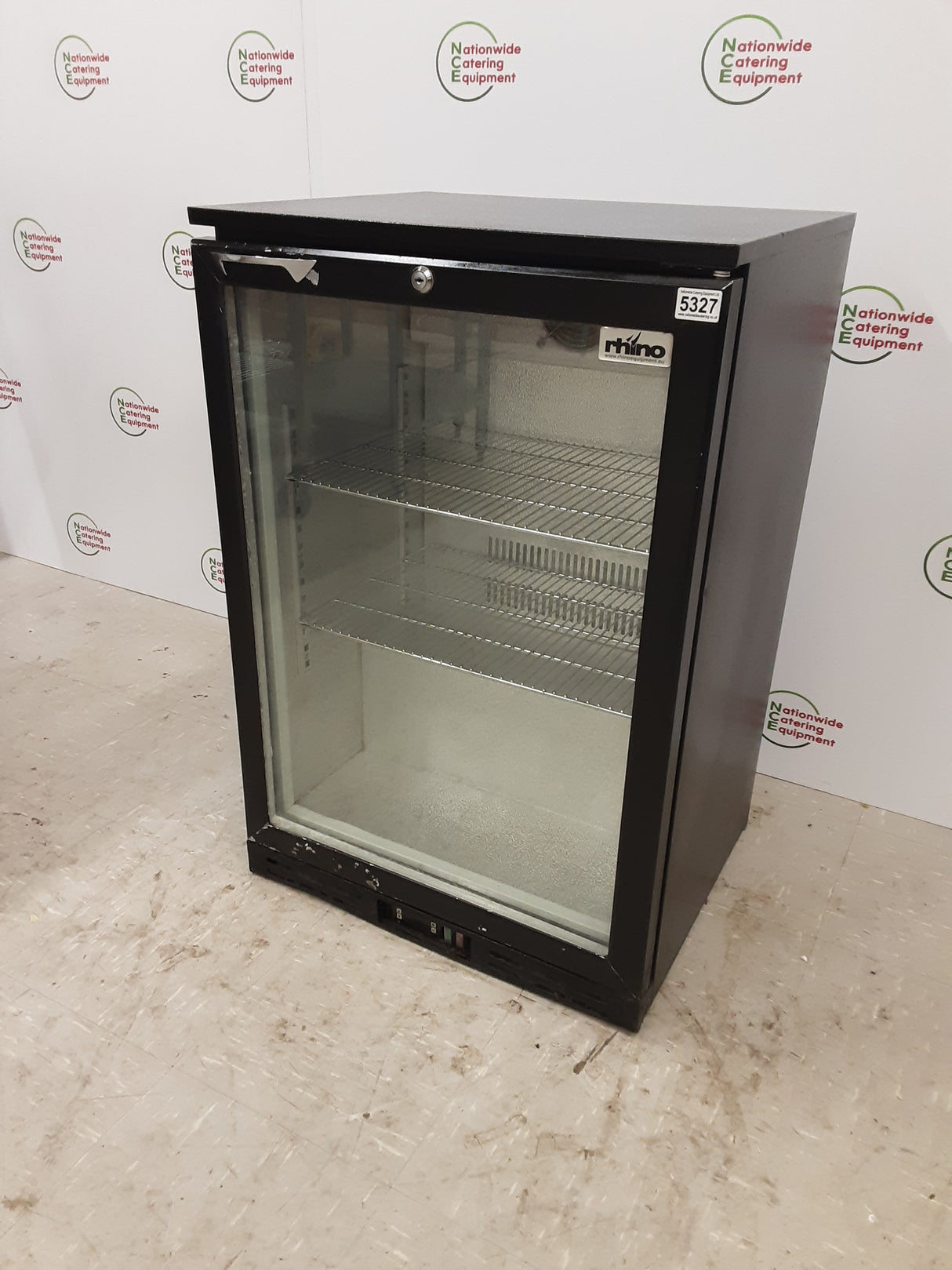 Rhino Single Door Bottle Cooler-CLEARANCE (NCE5327)