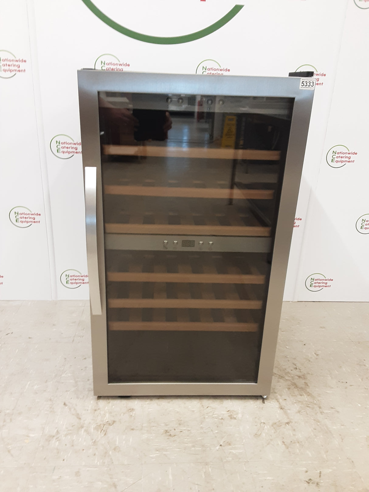 Freestanding Wine Fridge, Two Zone, 66 Bottle Capacity, Model-SW-66 (NCE5333)