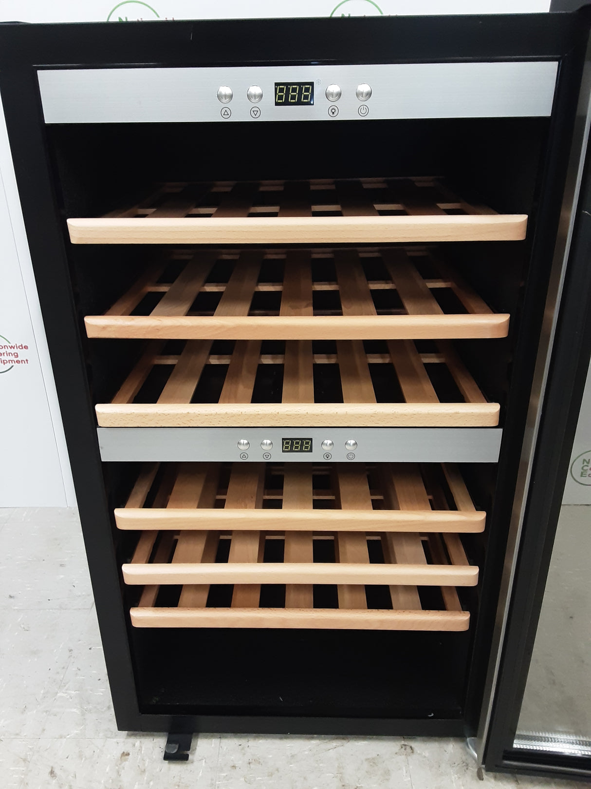 Freestanding Wine Fridge, Two Zone, 66 Bottle Capacity, Model-SW-66 (NCE5333)