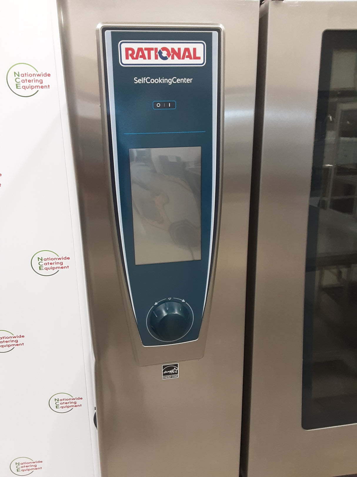 Rational 10 Grid Electric SCC White Efficiency Combi Oven On Stand (NCE5344)