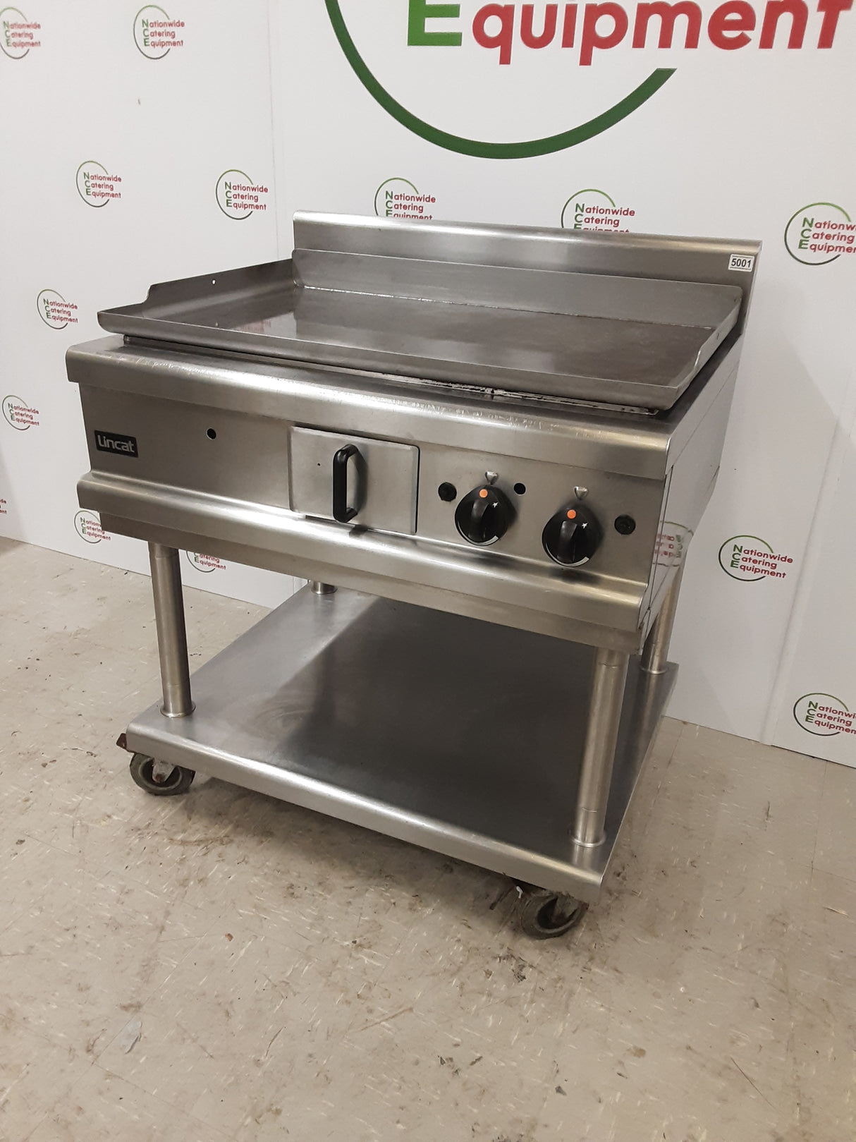 Lincat Opus 90cm Natural Gas Griddle On Stand (NCE5001)