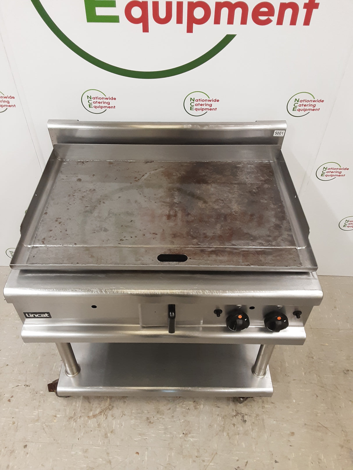 Lincat Opus 90cm Natural Gas Griddle On Stand (NCE5001)