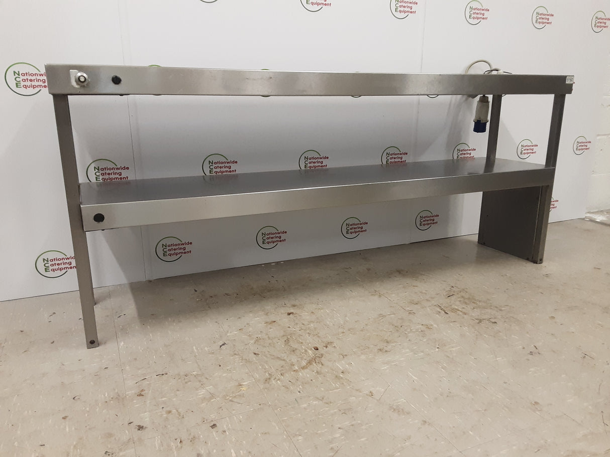 Stainless Steel Two Tier (One Tier Heated) Gantry, 181cm (NCE5192)