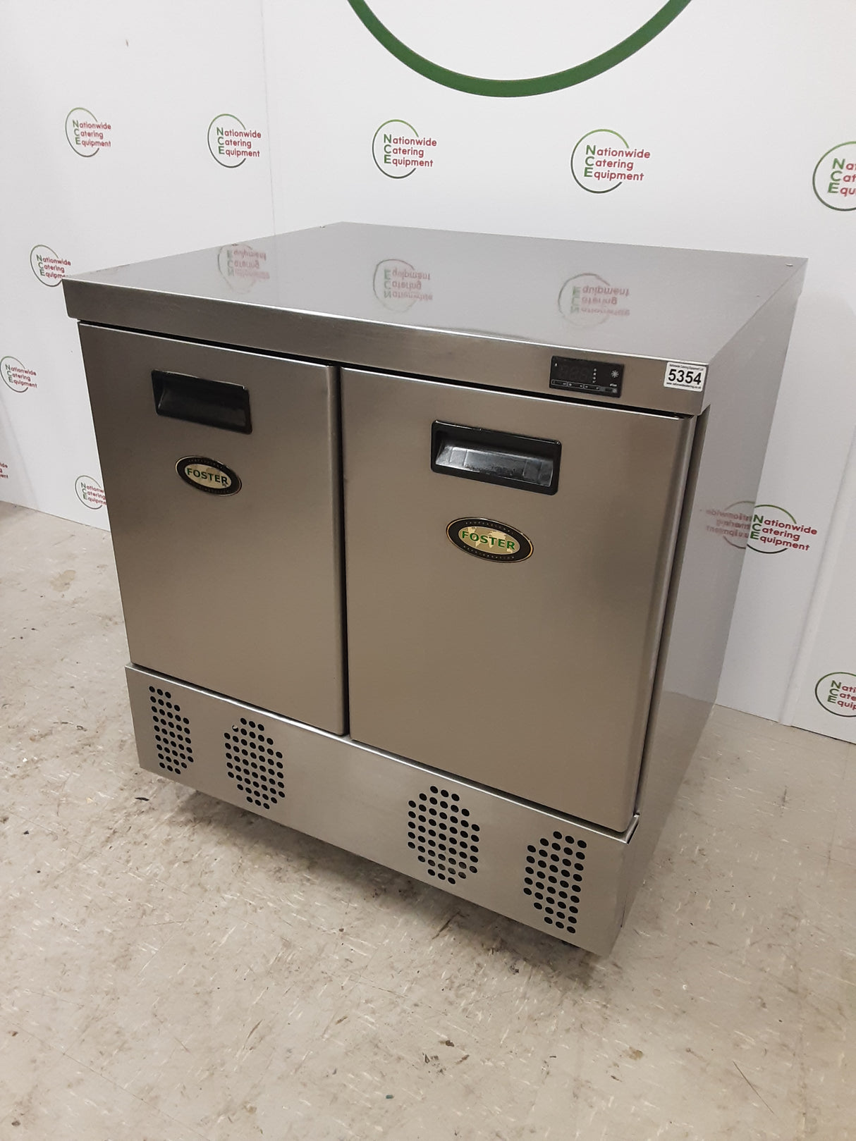 Foster Two Door Flat Counter Fridge-Space Saver (NCE5354)