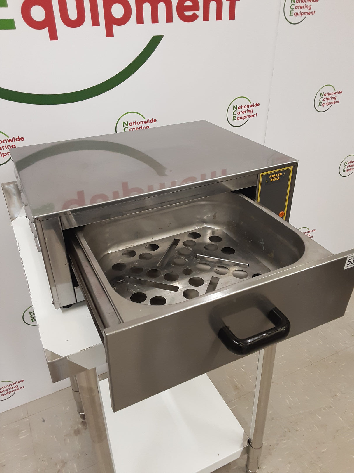 Rollergrill Tabletop Hotdog Bun Warming Cabinet, Model-CB20 (NCE5374)