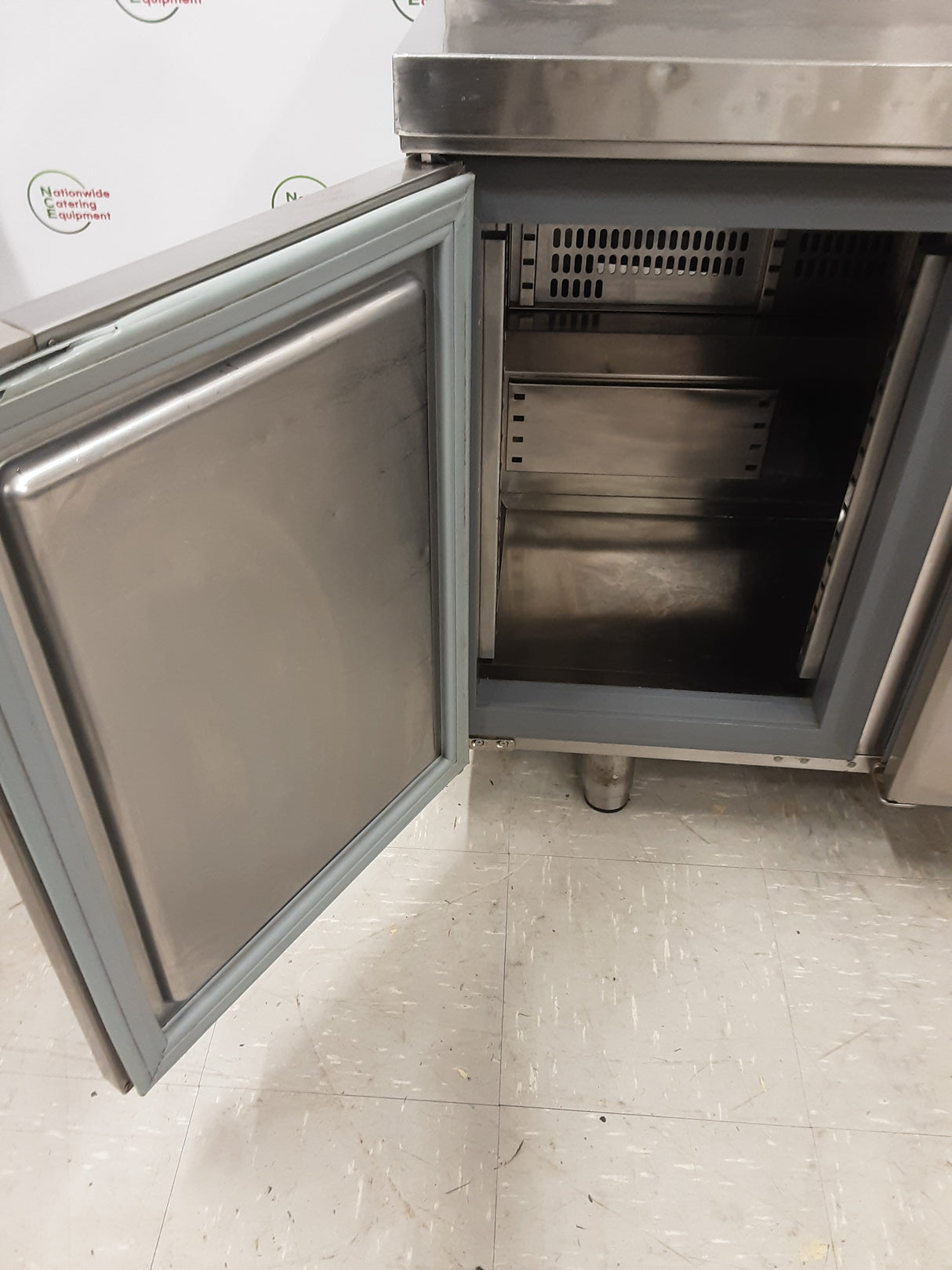 CLEARANCE Infrico Three Door Counter Fridge With Toppings Opening (NCE5380)