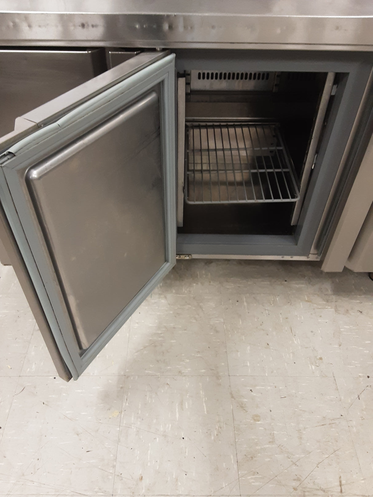 CLEARANCE Infrico Three Door Counter Fridge With Toppings Opening (NCE5380)