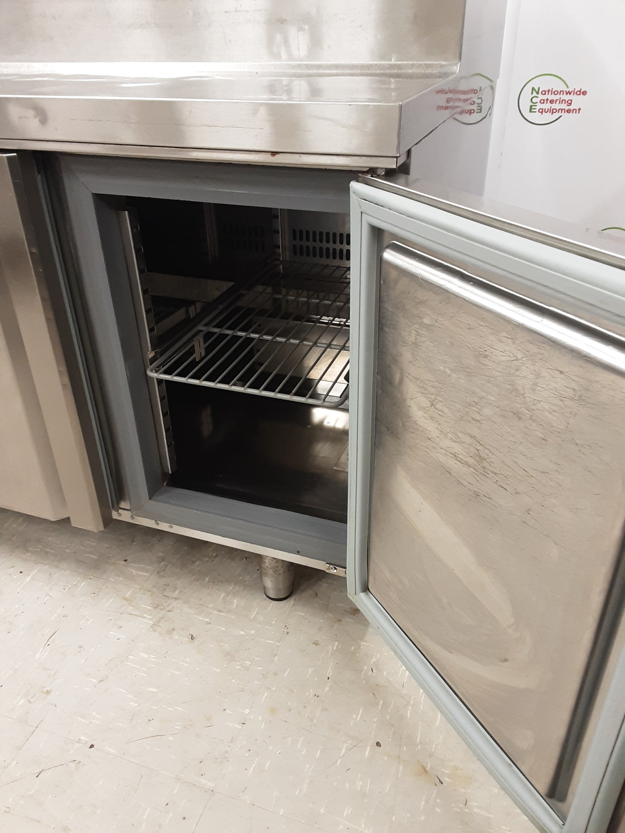 CLEARANCE Infrico Three Door Counter Fridge With Toppings Opening (NCE5380)