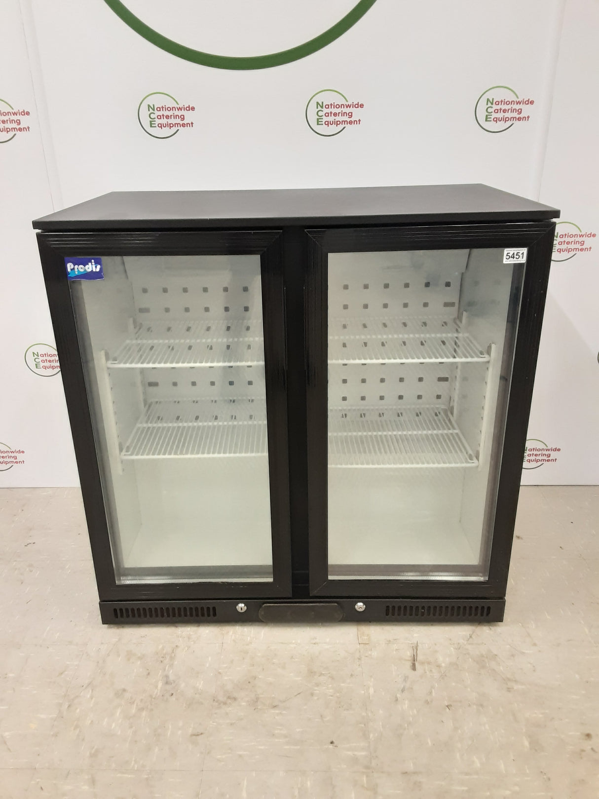 Prodis Two Door Bottle Cooler-Hinged (NCE5451)