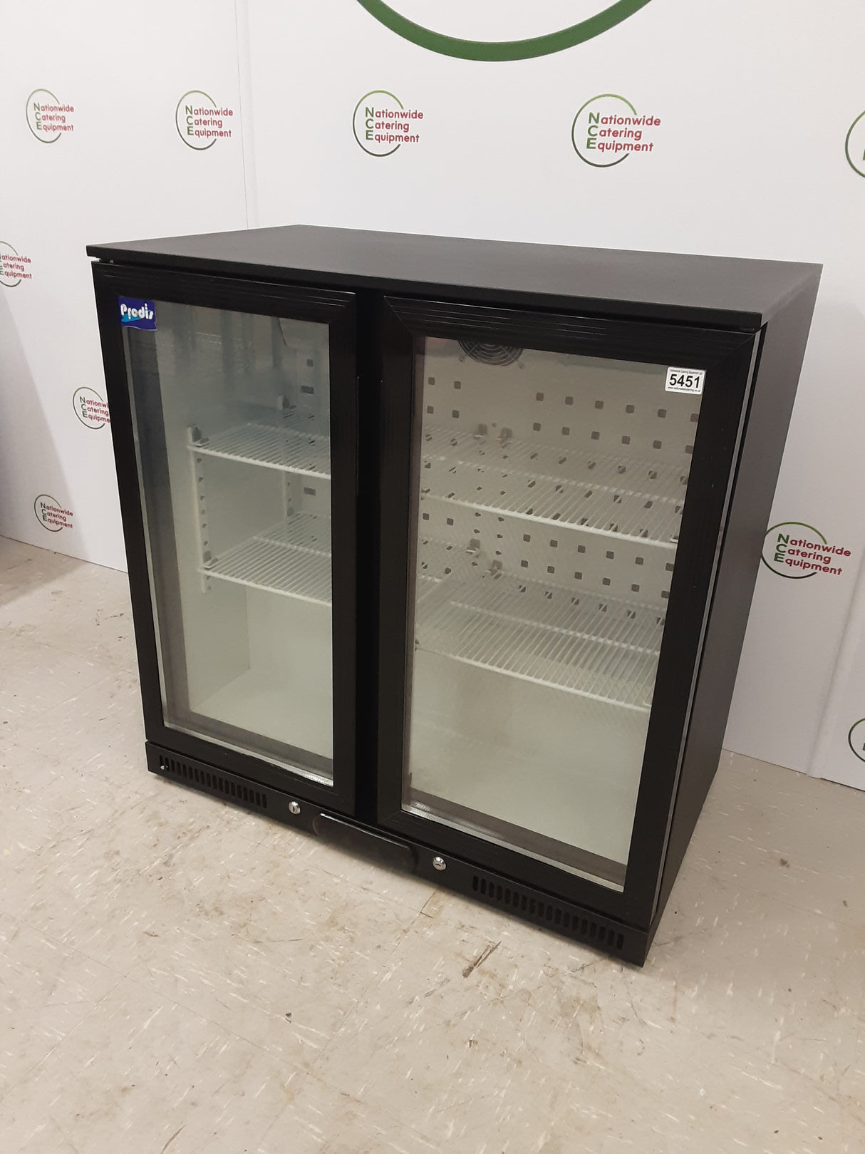 Prodis Two Door Bottle Cooler-Hinged (NCE5451)