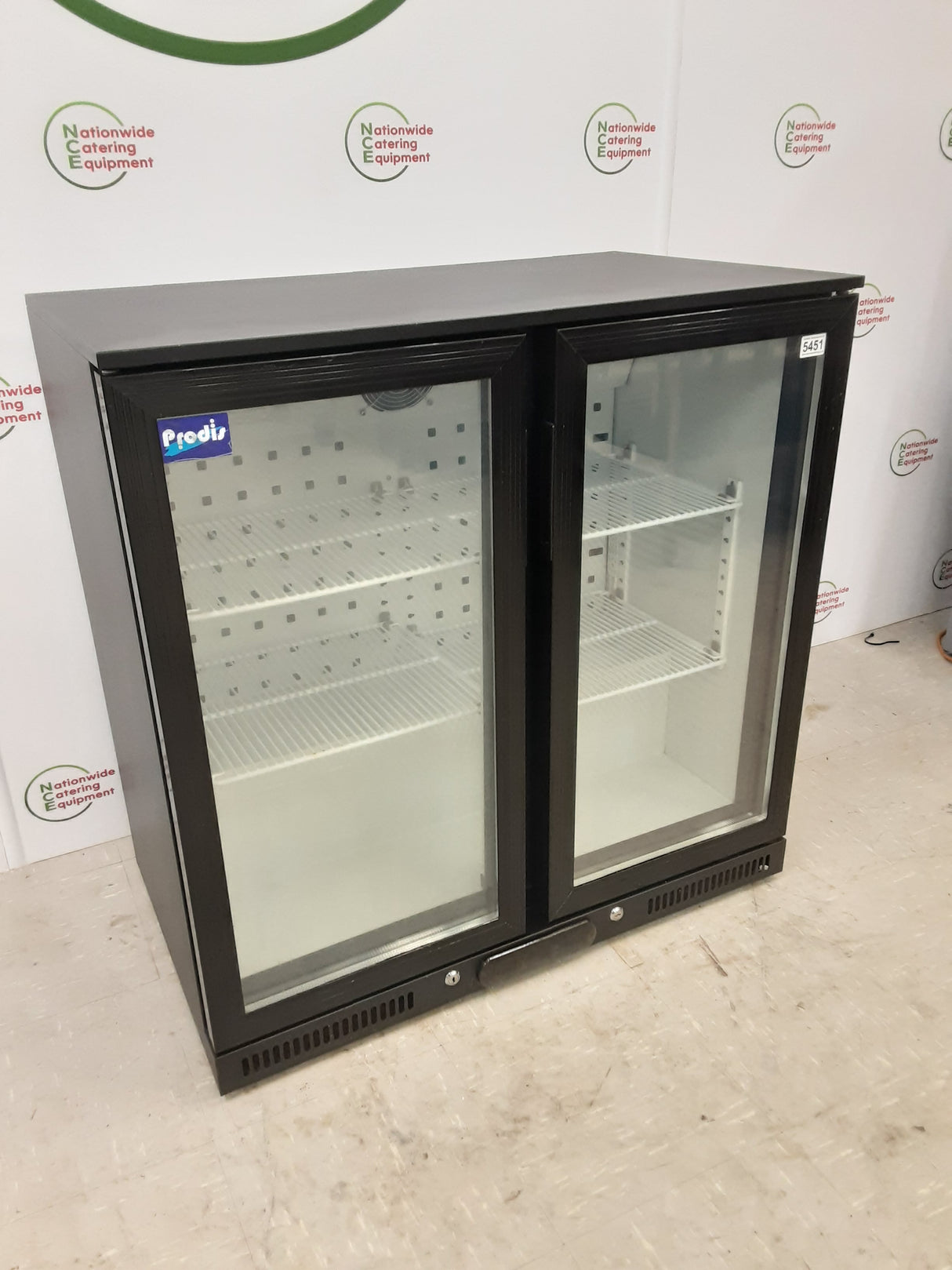 Prodis Two Door Bottle Cooler-Hinged (NCE5451)