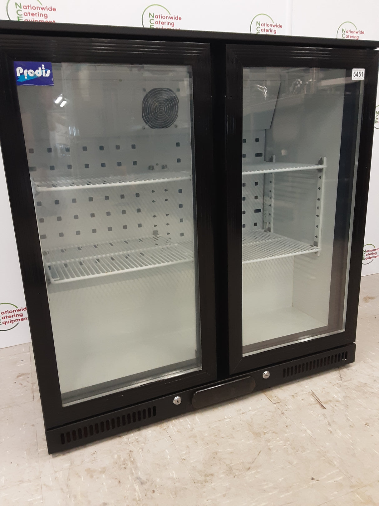 Prodis Two Door Bottle Cooler-Hinged (NCE5451)