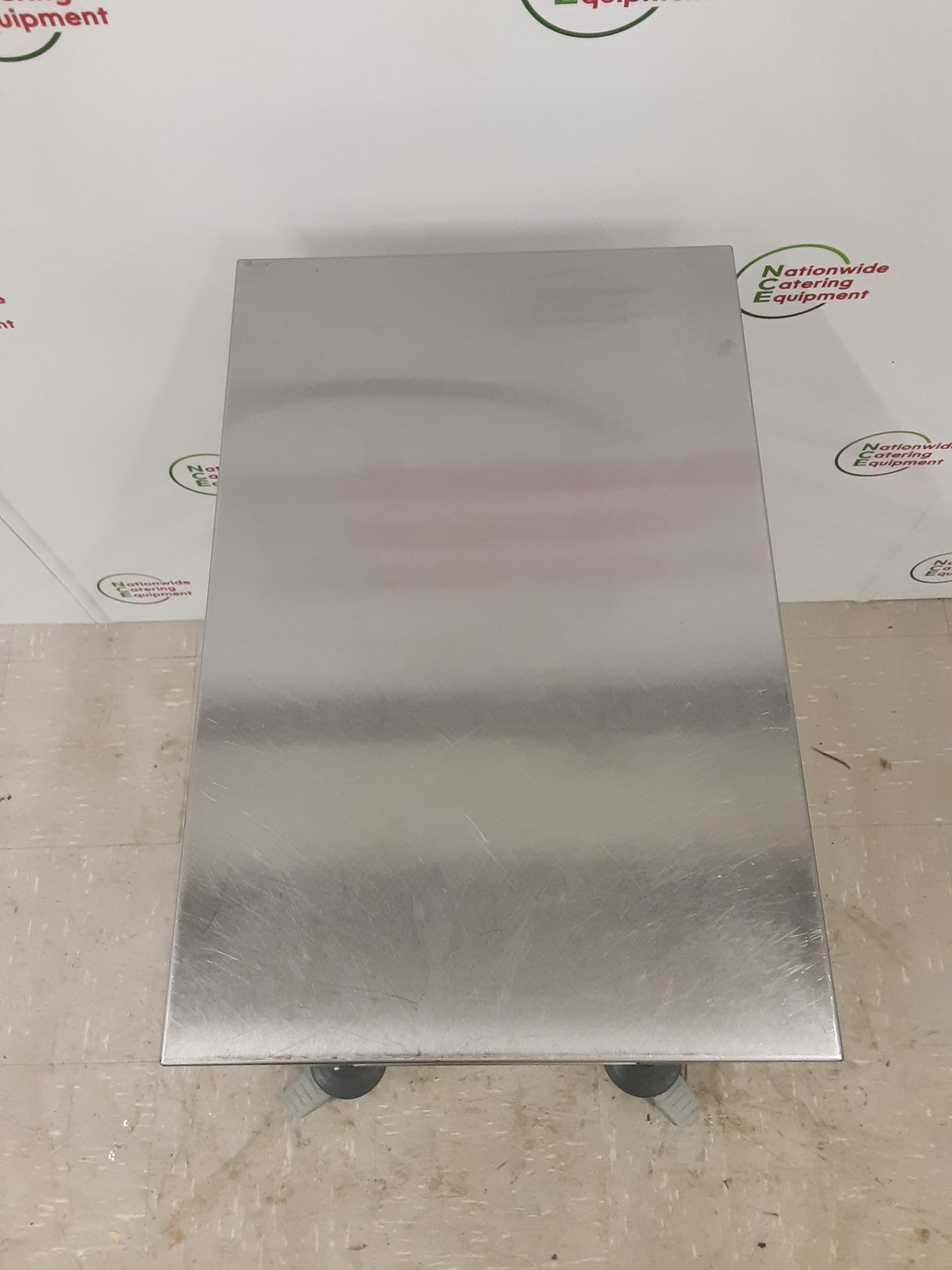 Stainless Steel 1/2 Gastronorm Storage Trolley / Table (NCE5458)