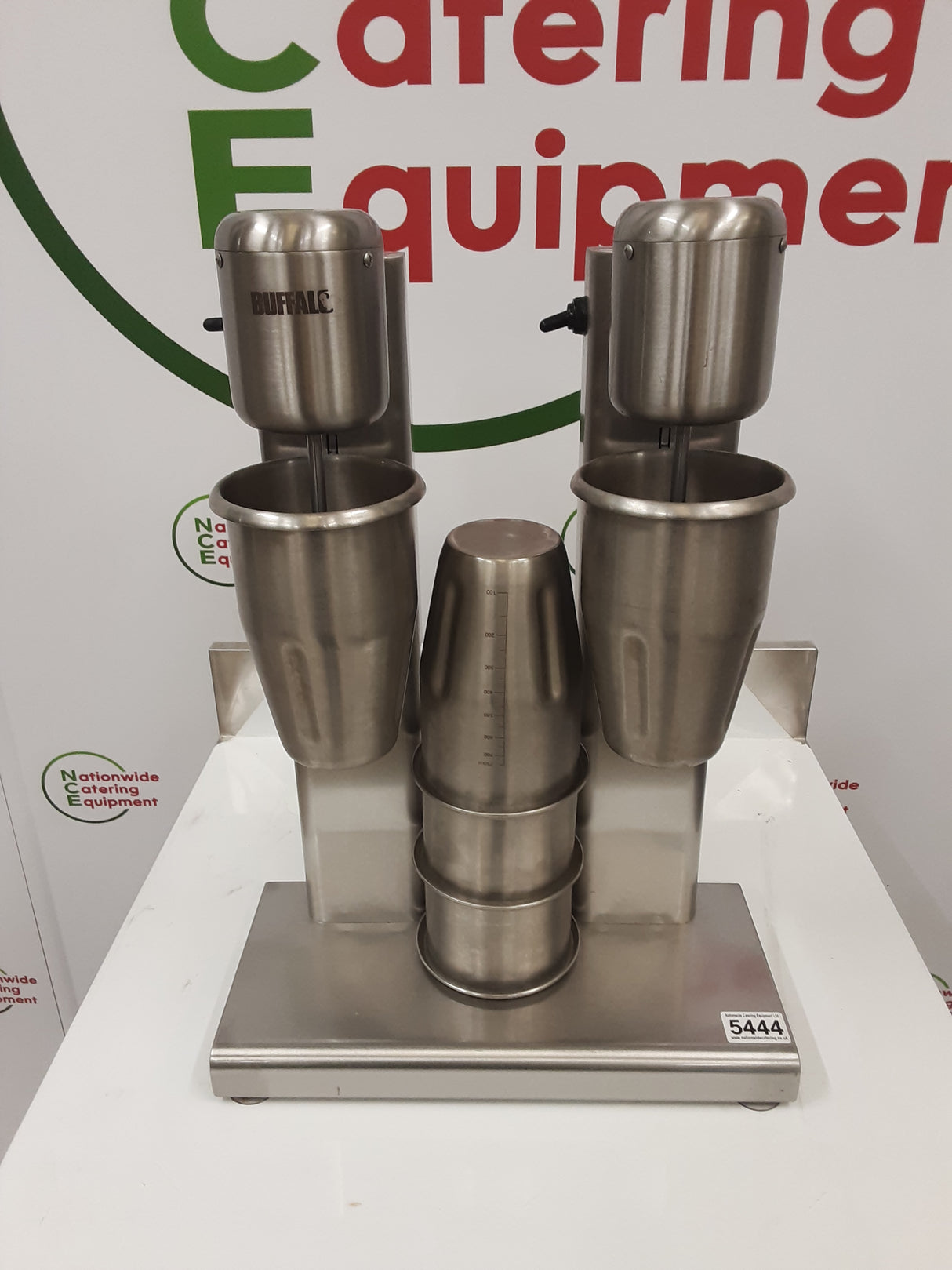 Buffalo Twin Milkshake Machine, 5 Beakers, Model-CY423 (NCE5444)