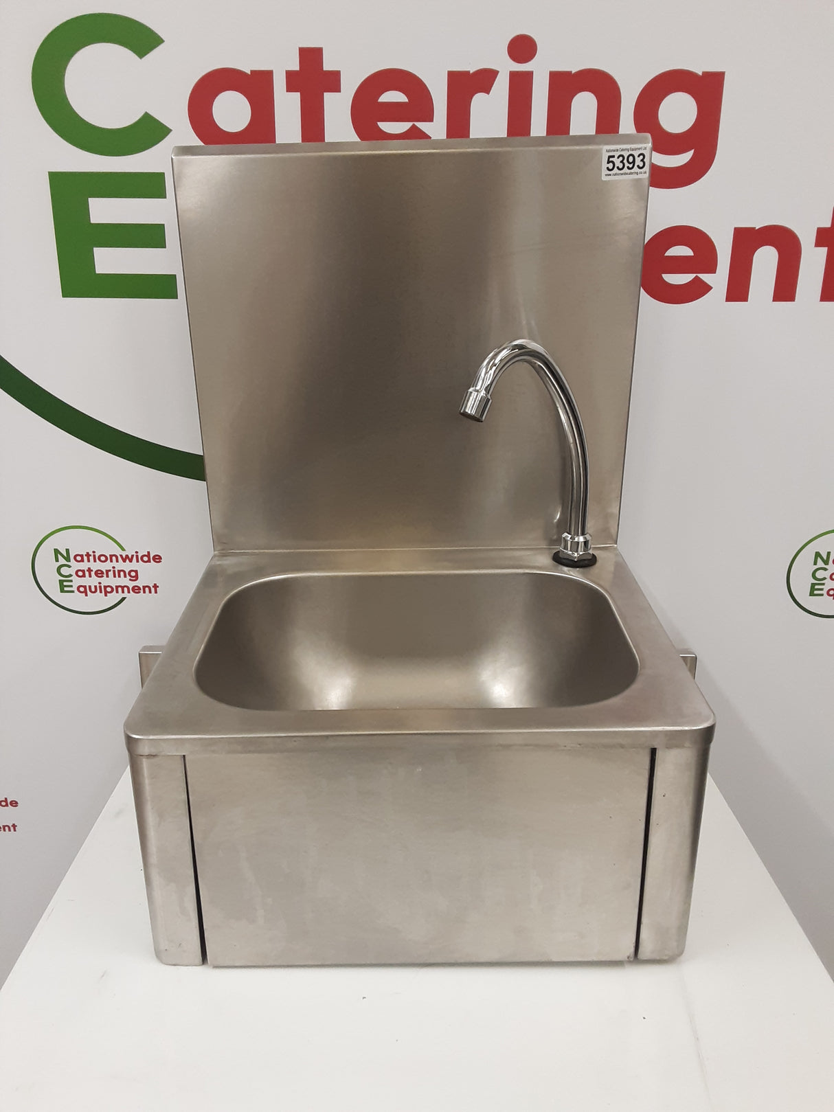 Stainless Steel Knee Operated Wash Hand Basin (NCE5393)
