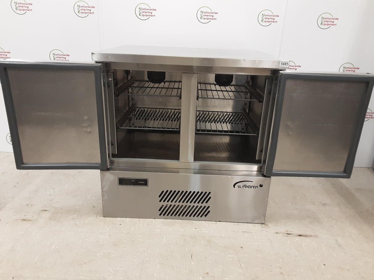 Williams Compact Two Door Flat Counter Fridge 87X74cm (NCE5485)