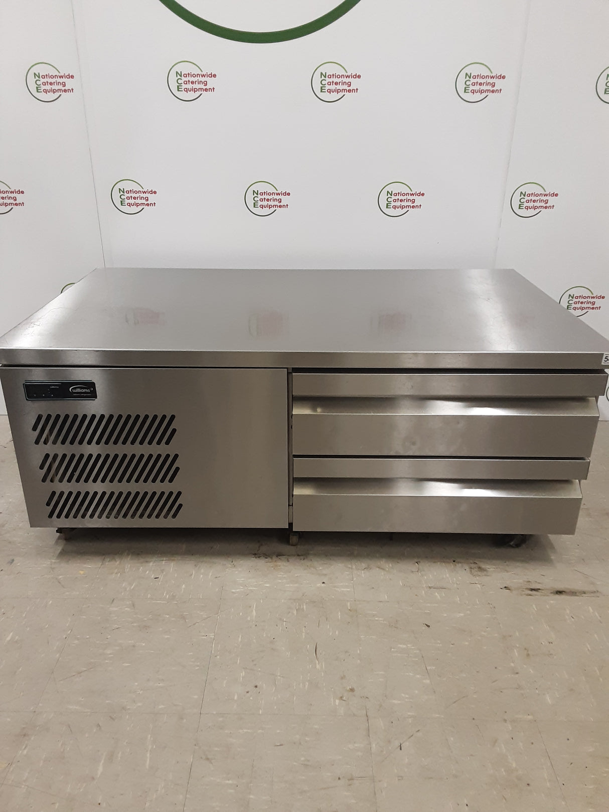 Williams Two Drawer Low Level Counter Fridge / Chefs Base, Model-UBC7 (NCE5478)