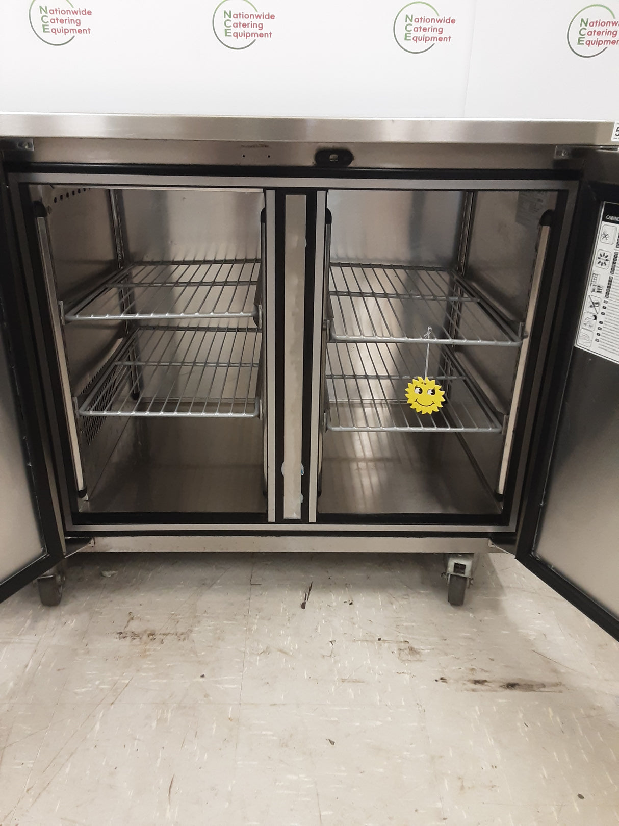 Foster G3 Two Door Counter Fridge, 2023 Manufactured (NCE5473)