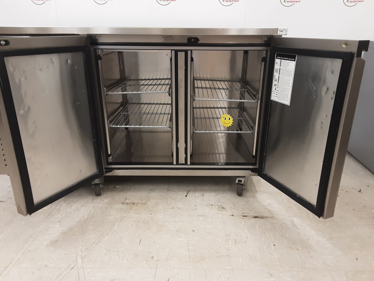 Foster G3 Two Door Counter Fridge, 2023 Manufactured (NCE5473)