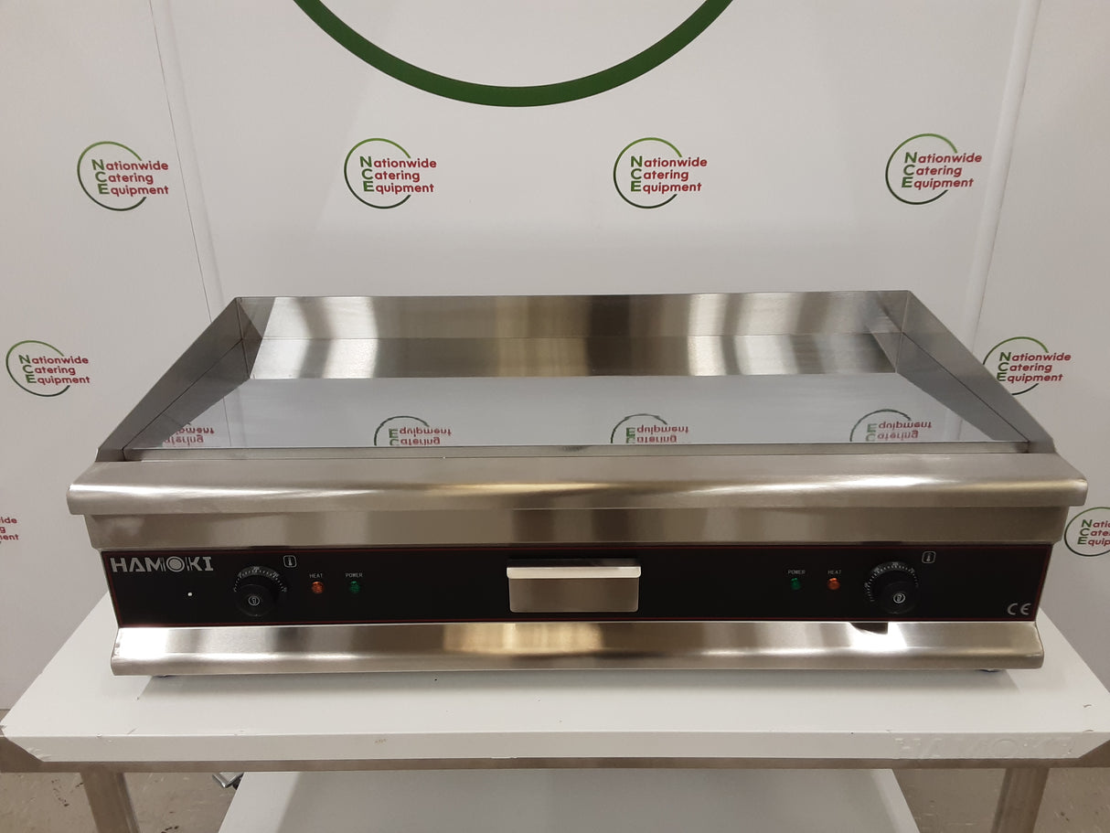 Hamoki 100cm Tabletop Chrome Griddle, 2x13amp (NCE4838)