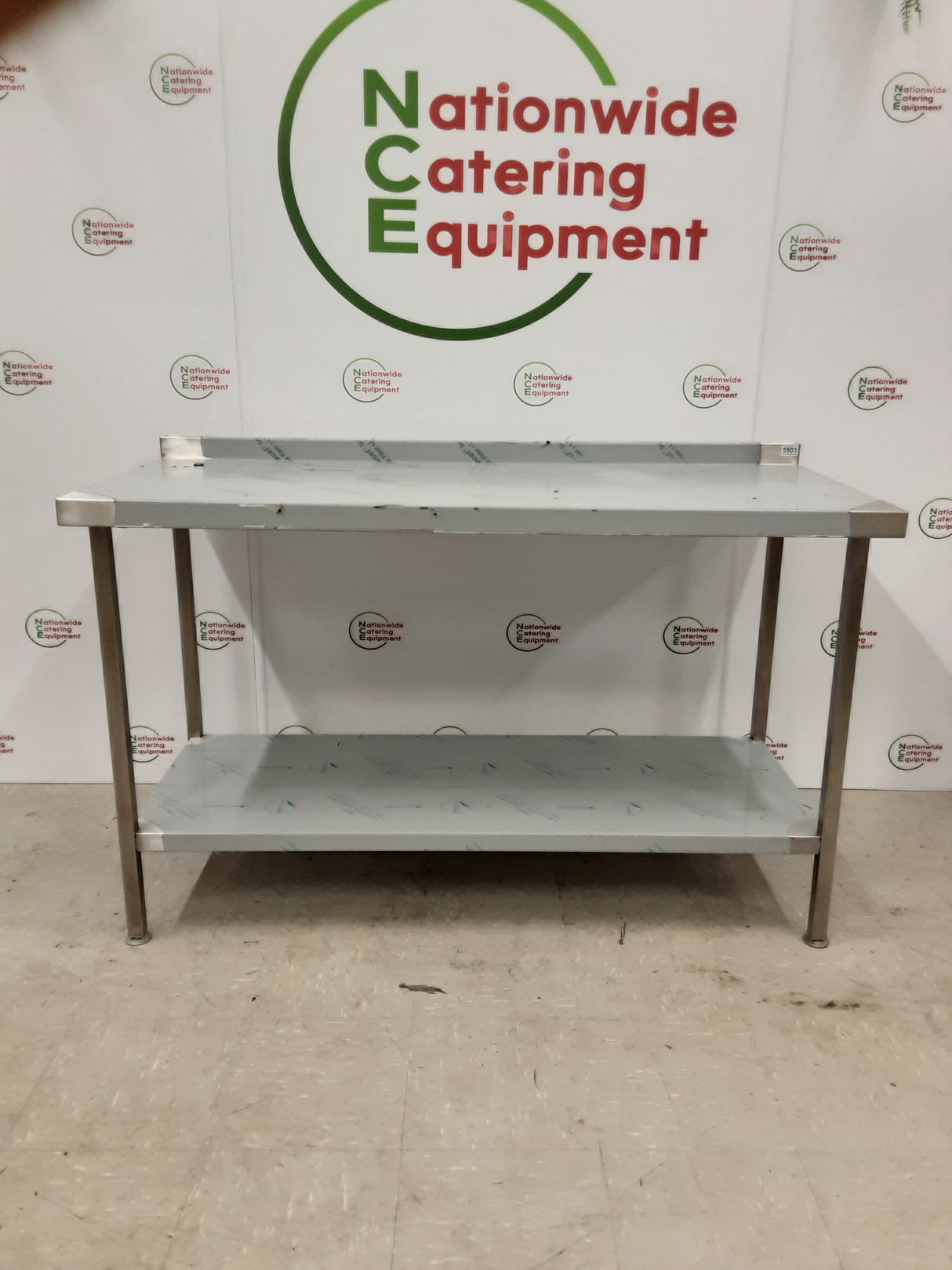 New/Un-Used Stainless Steel Table, 150x65cm (NCE5503)