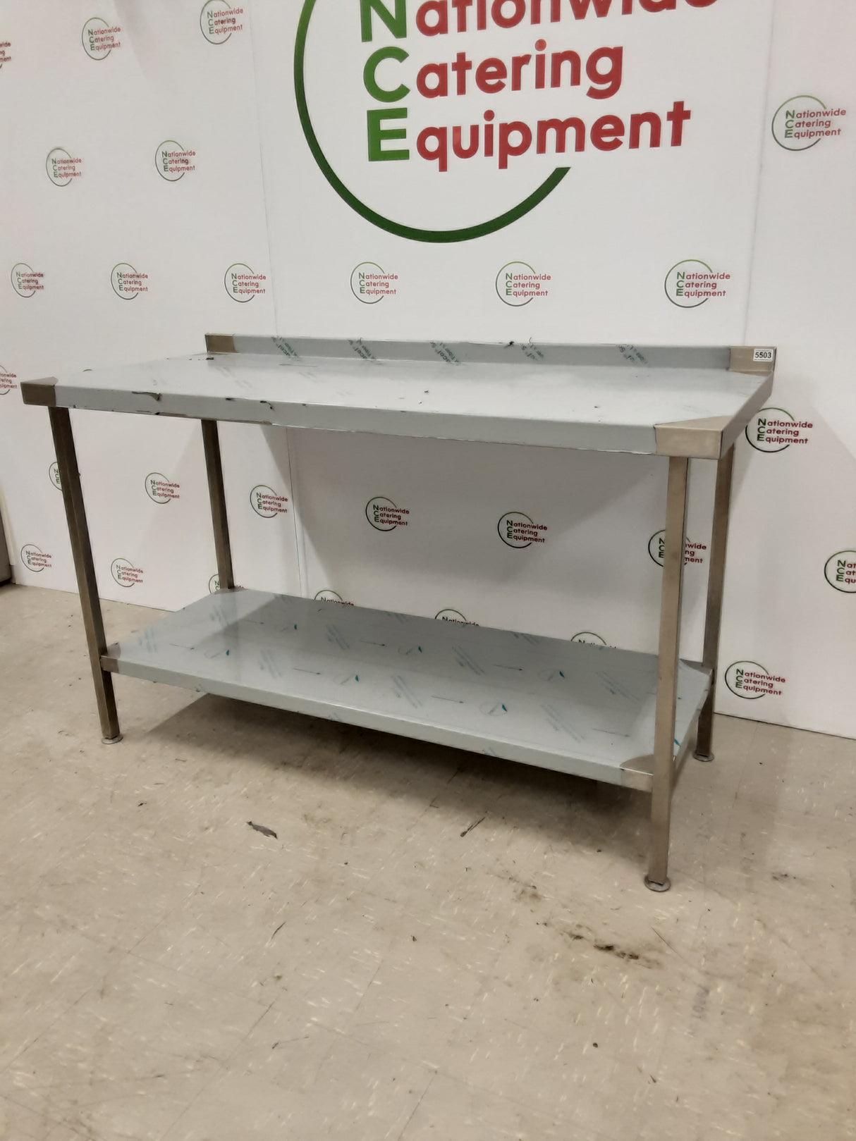 New/Un-Used Stainless Steel Table, 150x65cm (NCE5503)