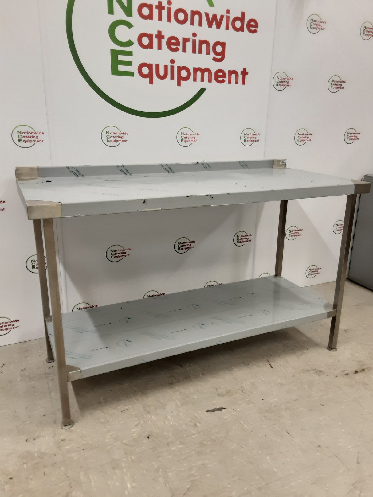 New/Un-Used Stainless Steel Table, 150x65cm (NCE5503)