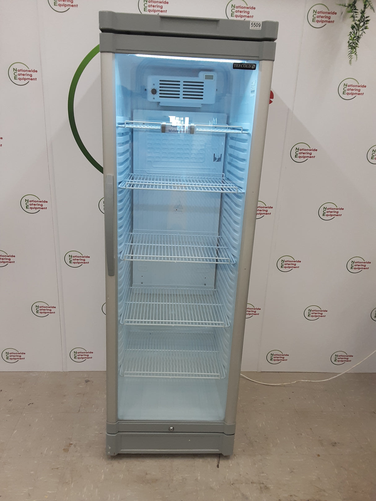 Tefcold Single Upright Fridge, Model-GBC-375 (NCE5509)