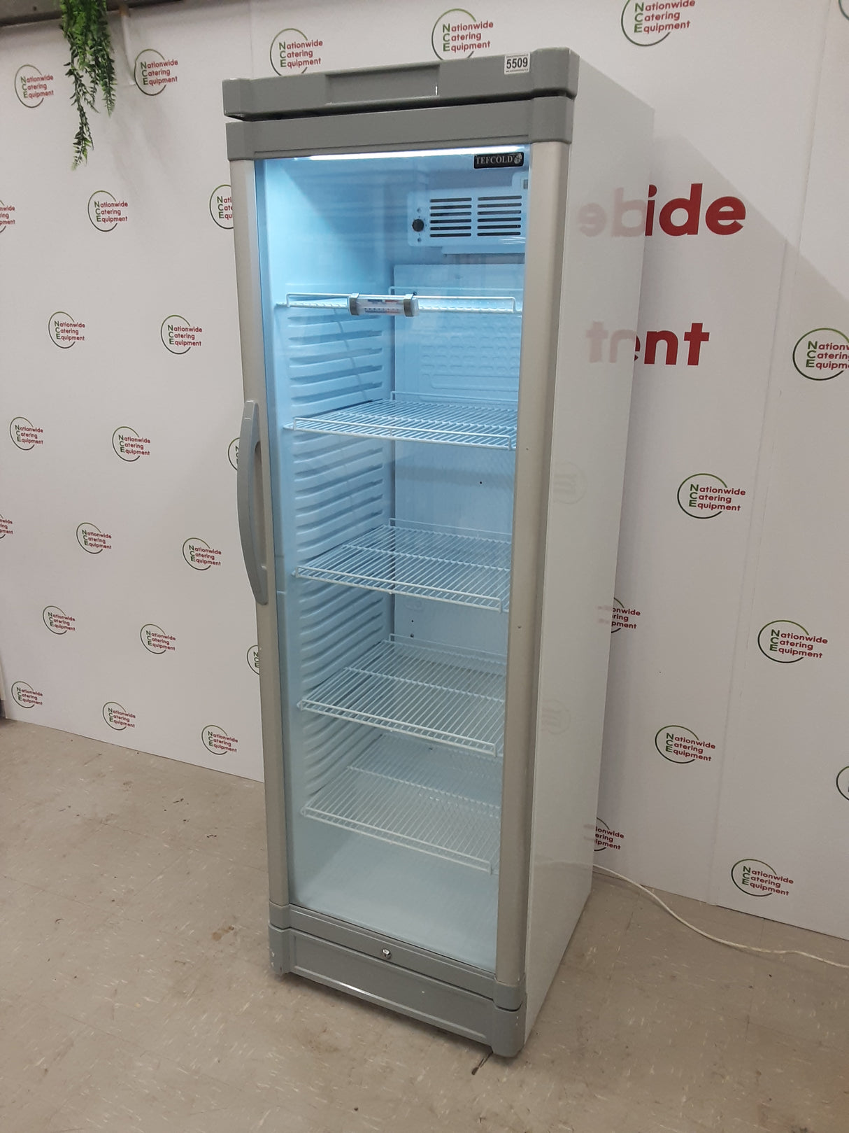 Tefcold Single Upright Fridge, Model-GBC-375 (NCE5509)