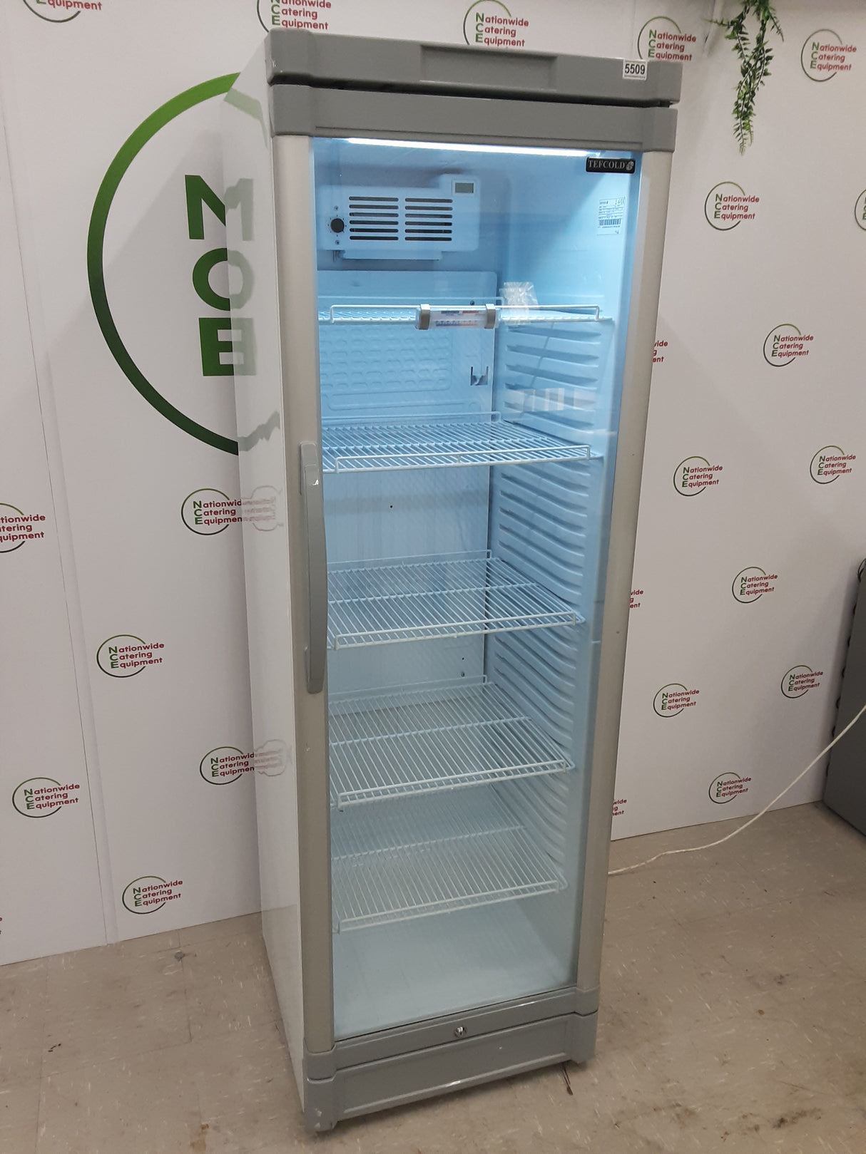 Tefcold Single Upright Fridge, Model-GBC-375 (NCE5509)