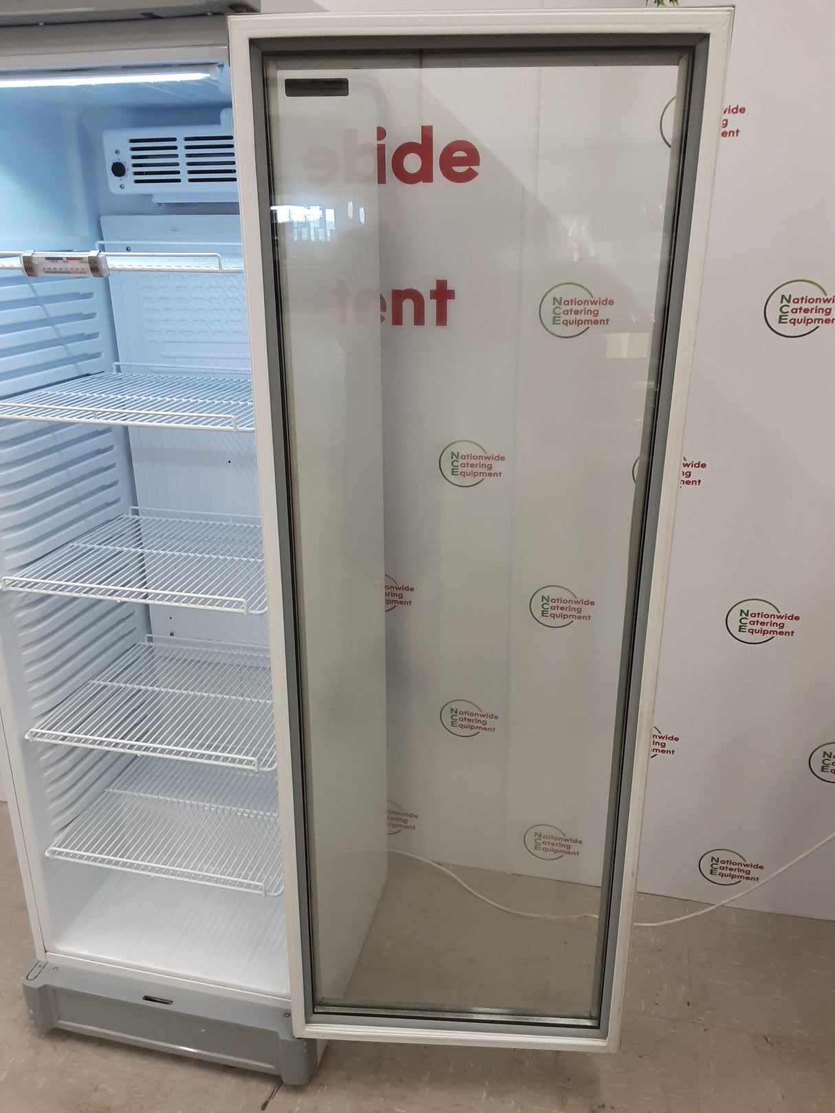 Tefcold Single Upright Fridge, Model-GBC-375 (NCE5509)