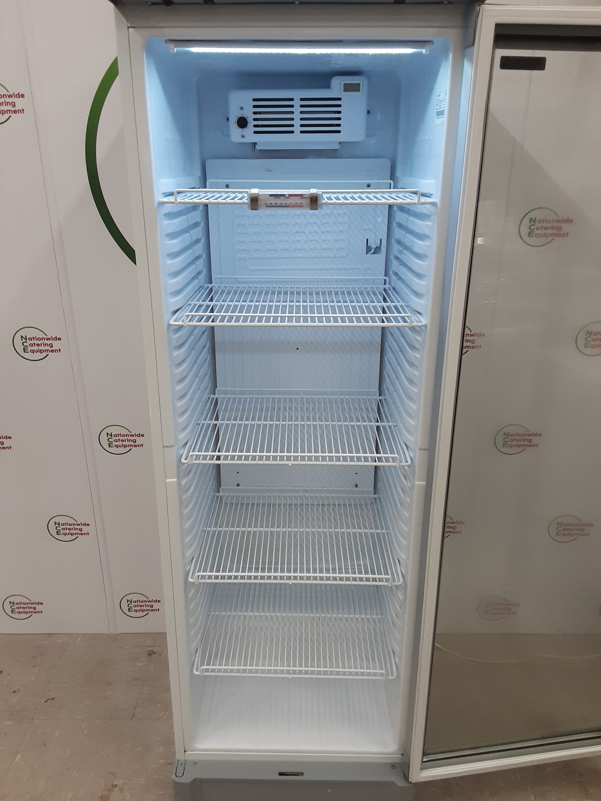 Tefcold Single Upright Fridge, Model-GBC-375 (NCE5509)