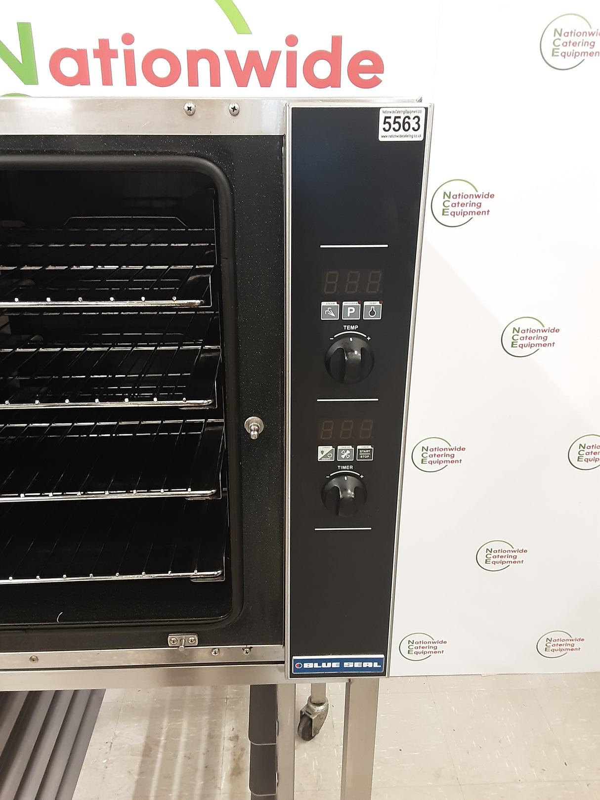 Blueseal Turbofan Electric Convection Oven on Stand, Model- E32D4 (NCE5563)